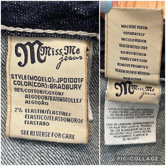 Miss Me Irene Boot Cut jeans in Brabdury size 29 - Picture 11 of 13